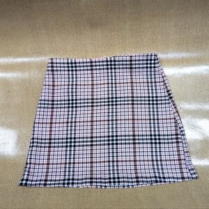 Girls Plaid pencil skirt